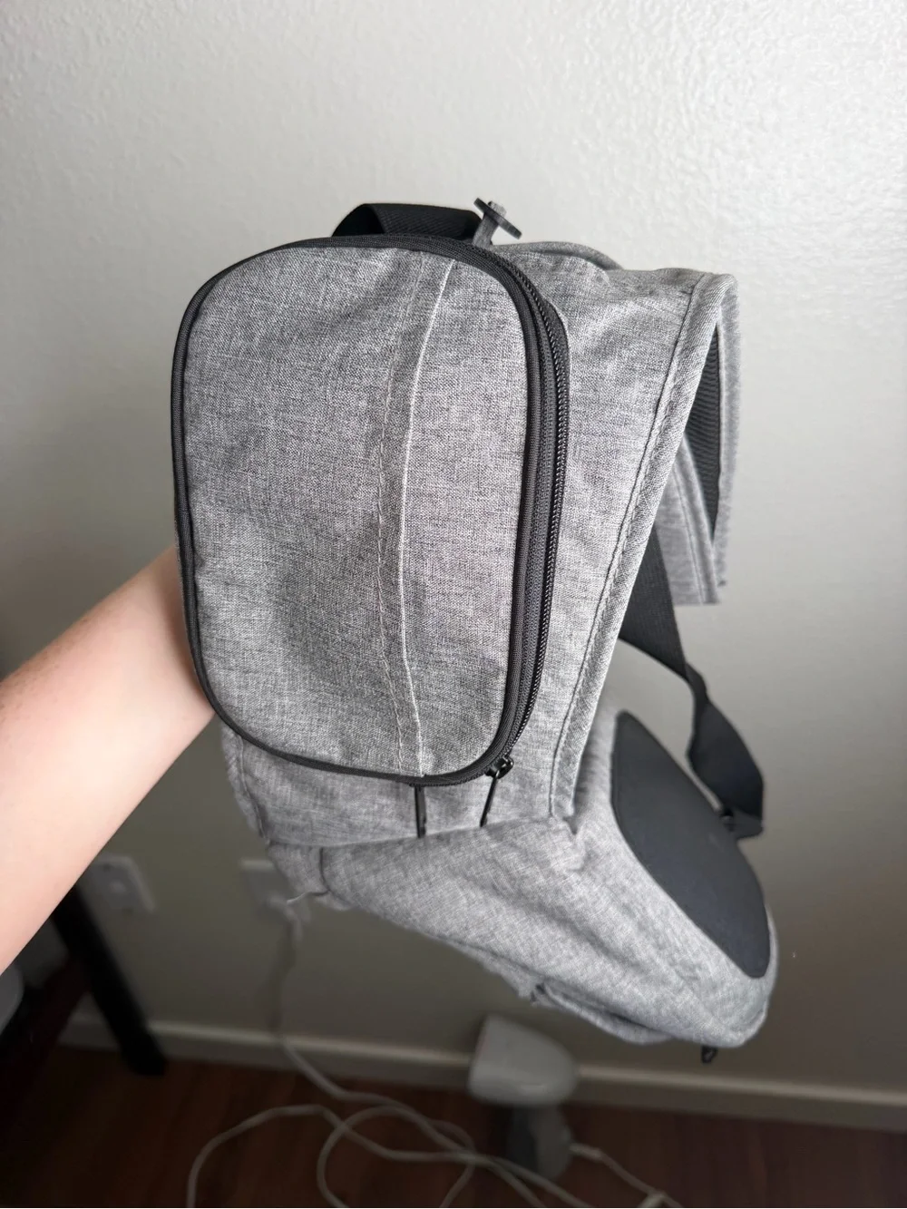 The Tushbaby™ Hip Carrier Grey
